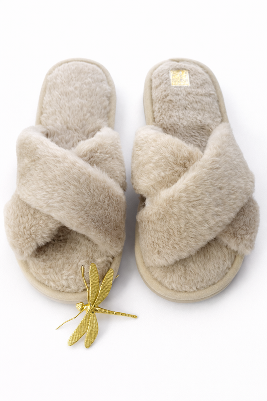 Pantufa Clásica Caqui - Suavidad y Comodidad Natural